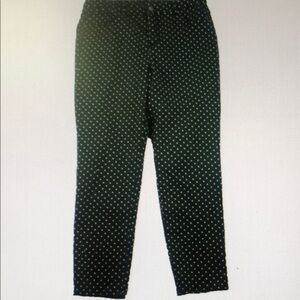 Men's Black Polka Dot Pants